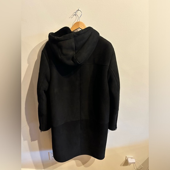 The Arrivals Shearling Leather Parka - Picture 4 of 7